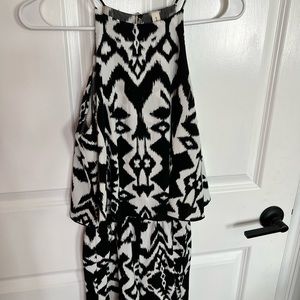 Geo pattern romper
